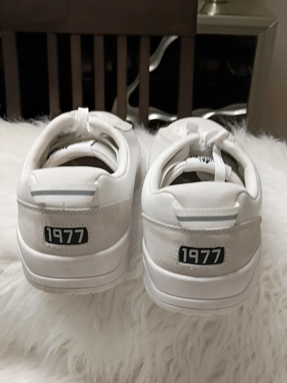 New Le Tigre Tompkins Bright White Casual Low-Top Sneakers Women 10M